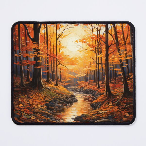 Item preview, Autumn Forest with Vibrant Foliage designed and sold by StudioRedKoala.