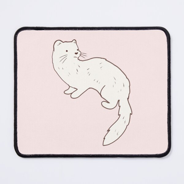 Item preview, White ferret   designed and sold by Mayarart.