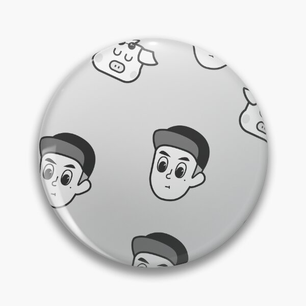 Item preview, Jie & Pig Pattern designed and sold by jie-design.