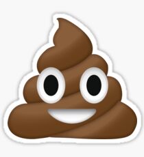 Poop Emoji Sticker Sticker