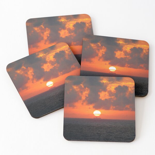 Item preview, Red sunset cruise ship romance and adventure designed and sold by santoshputhran.