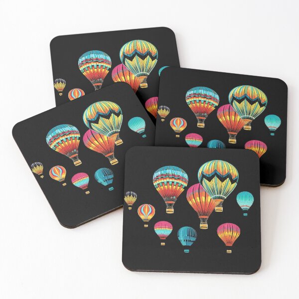 Item preview, Psychedelic Hot Air Balloons: A Skybound Kaleidoscope designed and sold by PsyCloth.