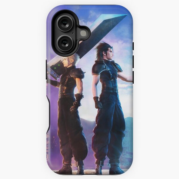 Item preview, Cloud Strife and Zack Fair Swords Purple and Blue Final Fantasy 7 designed and sold by Otter and Bear.