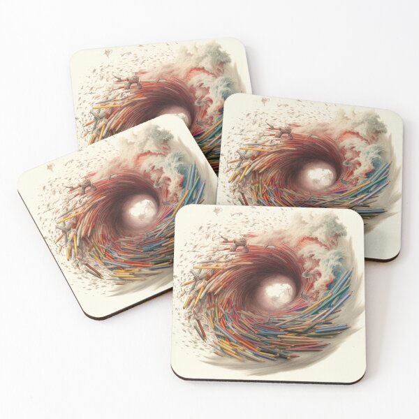 Item preview, Mesmerizing Wave Hole Pencil Art - Abstract Oceanic designed and sold by JustArtDesign9.