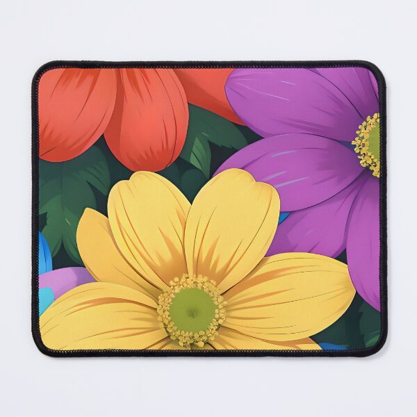 Item preview, Colorful hippie flowers designed and sold by Veendijk.