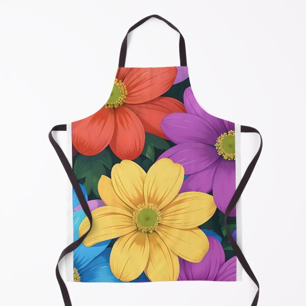 Item preview, Colorful hippie flowers designed and sold by Veendijk.