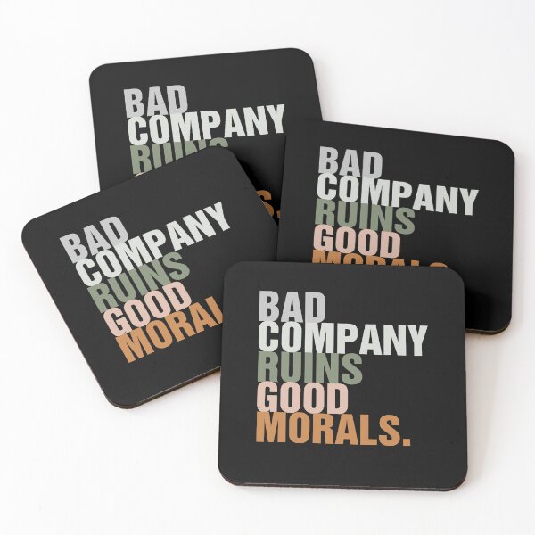Item preview, Bad Company Ruins Good Morals Classic T-Shirt designed and sold by ouaredi.
