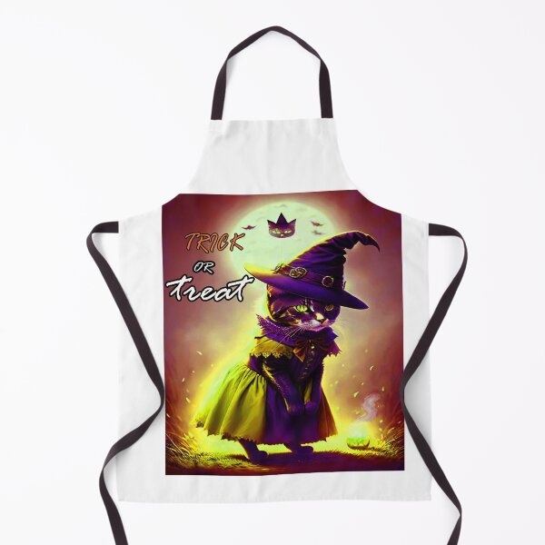 Item preview, Cute Cat Trick or Treat CatWitch Halloween Hallows Eve Art #SDARTPROJECT7 designed and sold by sdartproject.