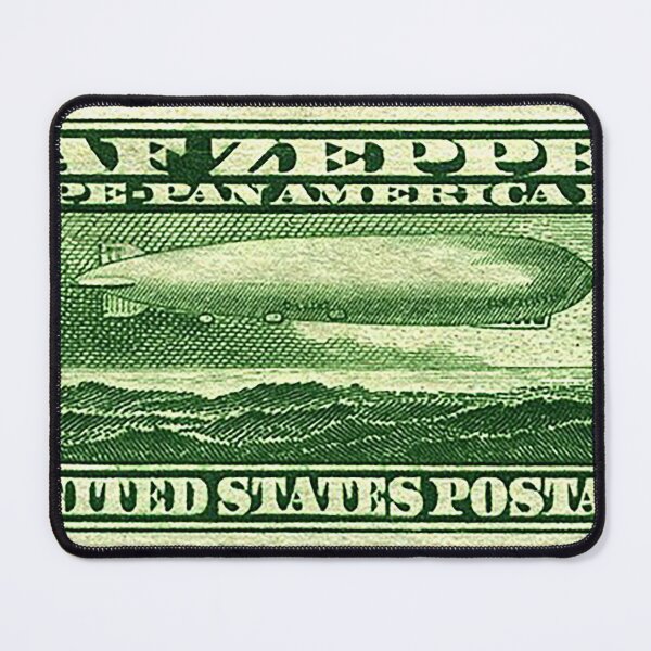 Item preview, Zeppelin Airship Stamp, Blimp, German Zeppelin, US postage stamp 65 cents designed and sold by Nostrathomas66.