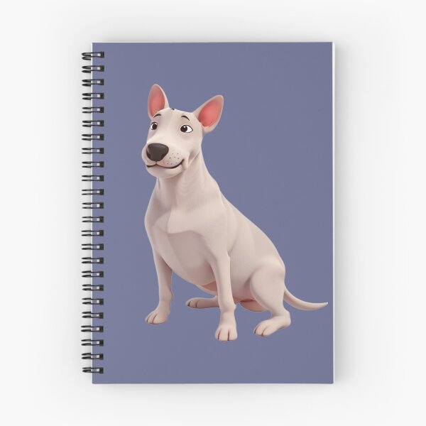 Item preview, Animated Bull Terrier in 3D style designed and sold by ChickNickStudio.