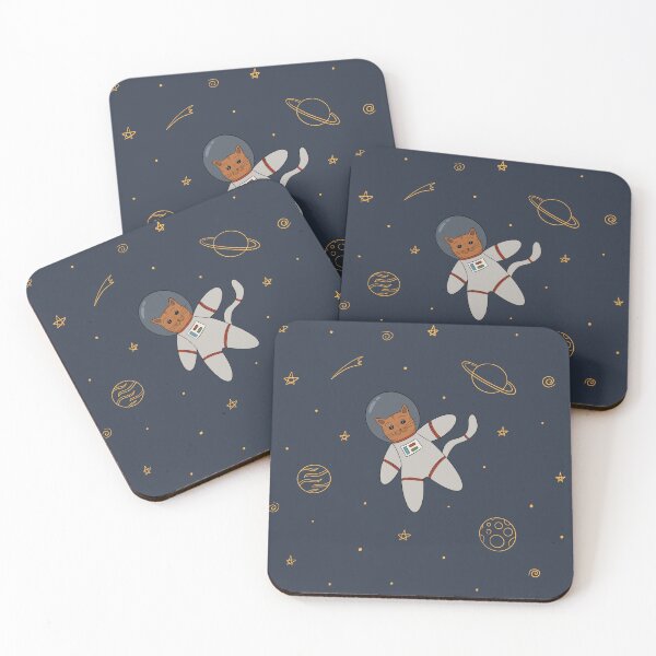 Item preview, Cat and Space designed and sold by Elena-Burkova.