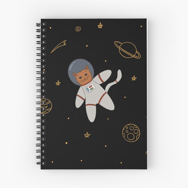 Item preview, Cat and Space designed and sold by Elena-Burkova.