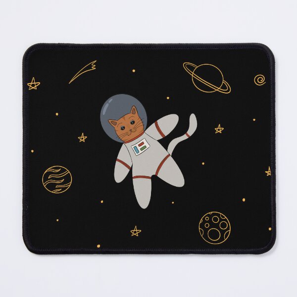 Item preview, Cat and Space designed and sold by Elena-Burkova.