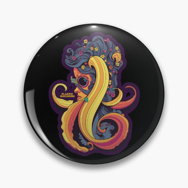 Item preview, Plastic Macaroni Boho Trippy Hippy Fusilli designed and sold by nipplesofvenus.