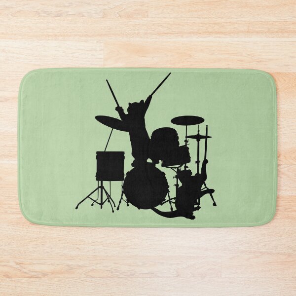 Item preview, Cats Playing Drums designed and sold by Primroaddesigns.