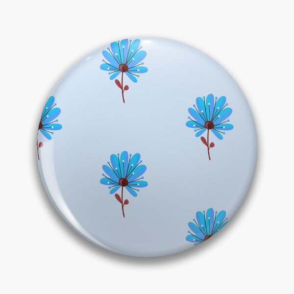 Item preview, The nevvy blue flower Graphic designed and sold by shanel-lebrake.