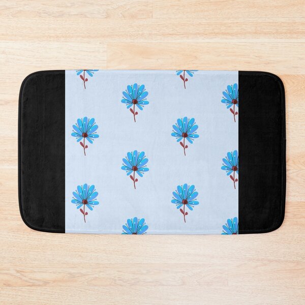 Item preview, The nevvy blue flower Graphic designed and sold by shanel-lebrake.