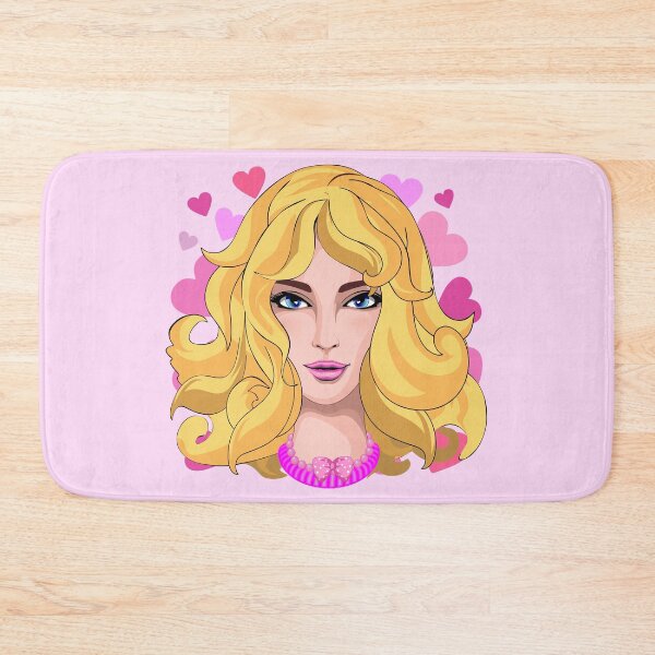 Artikelvorschau, Barbie Pink Beauty Portrait entworfen und verkauft von BluedarkArt.