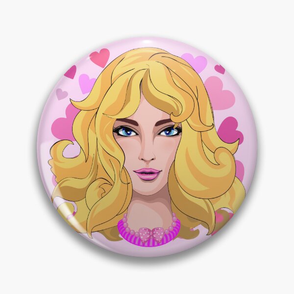 Item preview, Barbie Pink Beauty Portrait designed and sold by BluedarkArt.