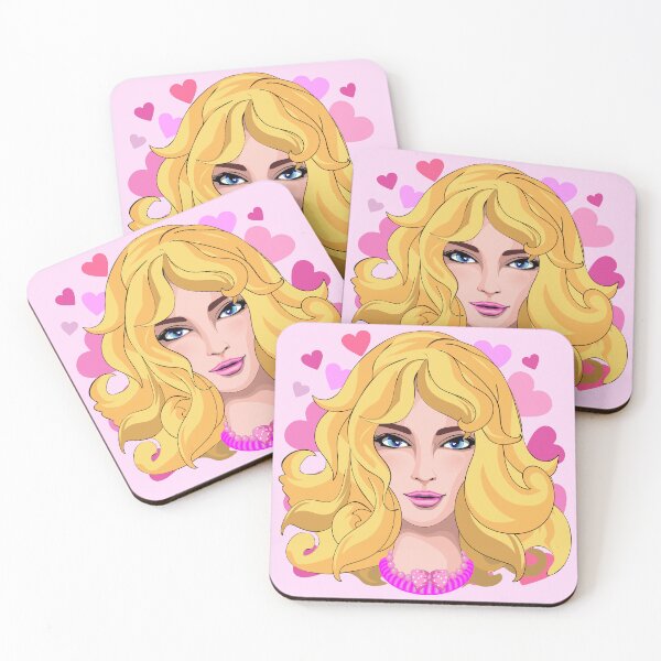 Artikelvorschau, Barbie Pink Beauty Portrait entworfen und verkauft von BluedarkArt.