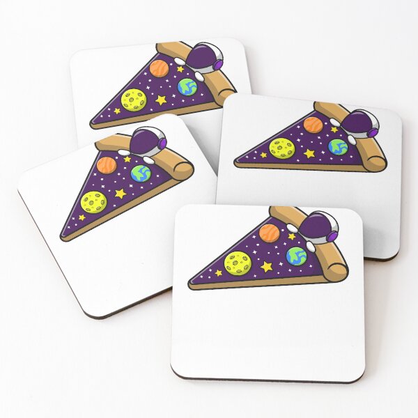 Item preview, Pizza comfort for an astronaut Sticker designed and sold by rebel-store21.
