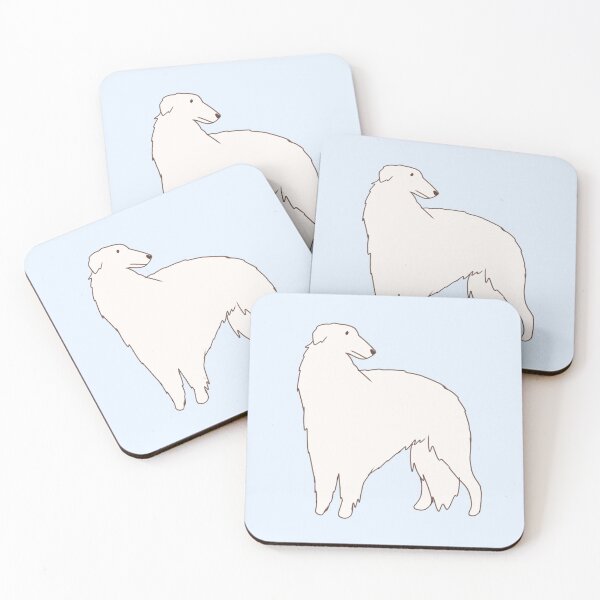 Item preview, borzoi dog illustration  designed and sold by Mayarart.