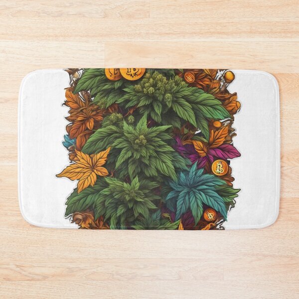 Item preview, Bitcoin and Weed is All I need BTC Art Crypto NFT Canna Art designed and sold by wojysmokes.