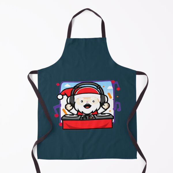 Item preview, DJ Santa kawaii designed and sold by RockwellSains.
