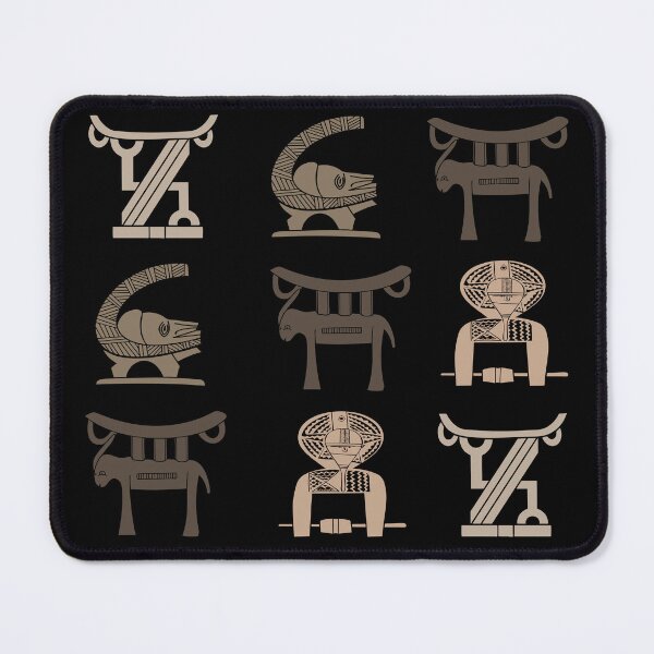Item preview, African abstract tribal ethnic motifs art designed and sold by Alexaltay.