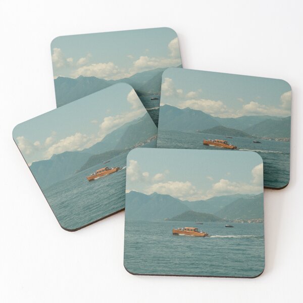 Item preview, Boat on the Lake 1, Lake Como designed and sold by oxsilaree.
