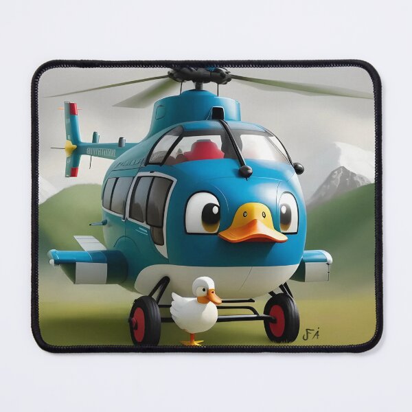 Item preview, Helicopter Duck designed and sold by JFox-Ai.