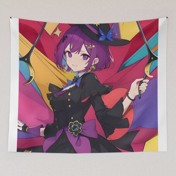 Item preview, Colorful Anime chick designed and sold by Veendijk.