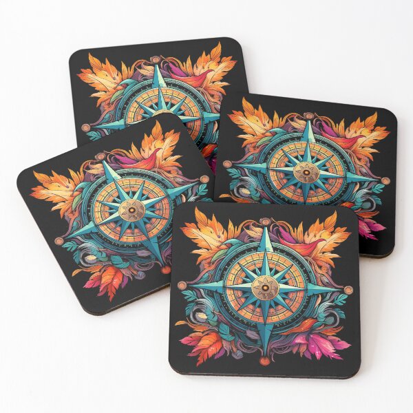 Item preview, Psychedelic Compass Quest: Inner Journeys Unveiled designed and sold by PsyCloth.