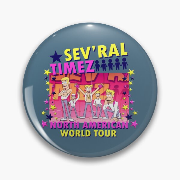 Item preview, Sevral Timez Tour Merchandise designed and sold by RockwellSains.