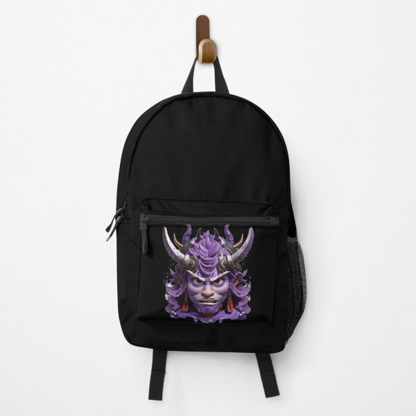 Item preview, Oni Samurai Mask Purple designed and sold by TrendyPalette.
