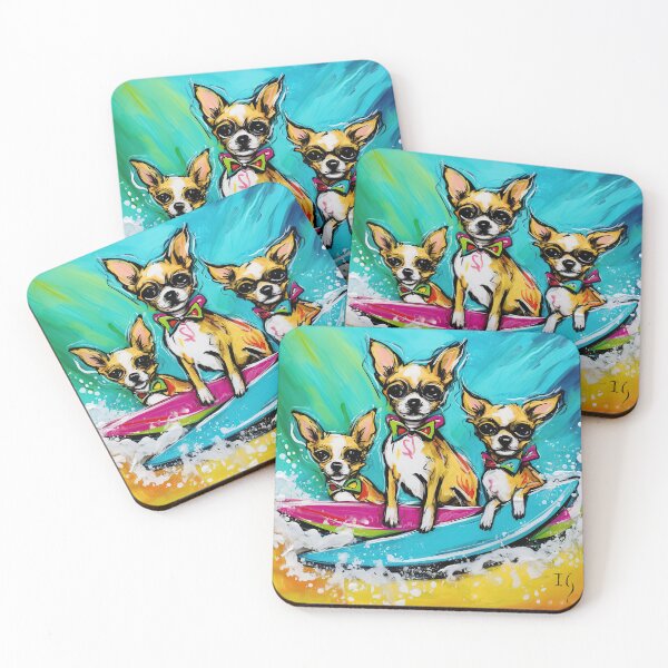 Item preview, Surfing Chihuahuas in Style designed and sold by Ivan  Guaderrama.