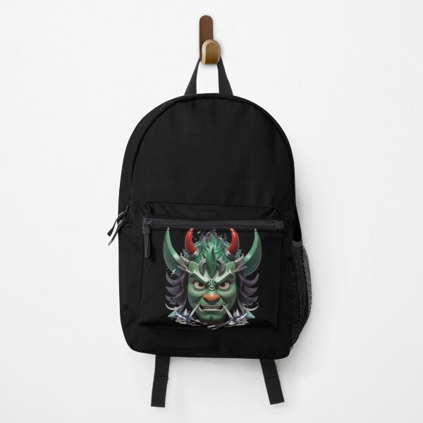 Item preview, Oni Samurai Mask Green designed and sold by TrendyPalette.