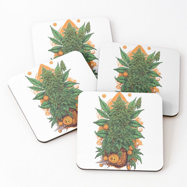 Item preview, Bitcoin and Pot!!! I Grow Weed on Youtube designed and sold by wojysmokes.