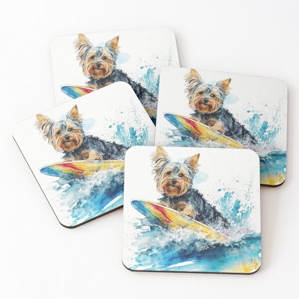 Item preview, Surf's Up, Terrier Style! designed and sold by Ivan  Guaderrama.