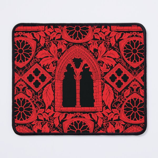 Item preview, Windows Of Whitby Red Dracula Pattern designed and sold by Gemma Compton.