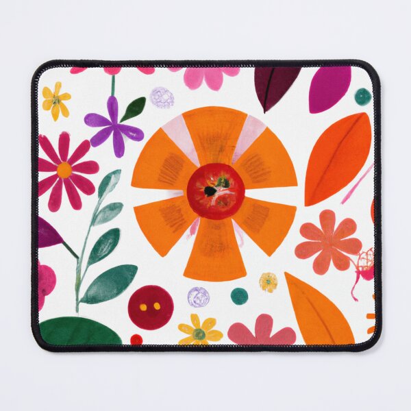 Item preview, Flowers and leaf pattern designed and sold by Discoble.