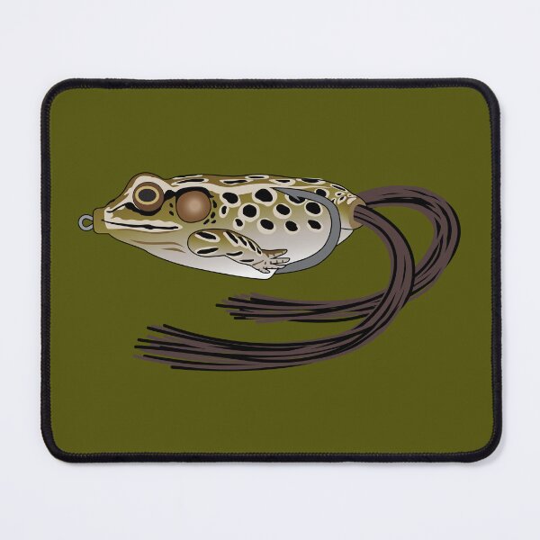 Item preview, Topwater Frog Fishing Lure - Brown Leopard designed and sold by BlueSkyTheory.