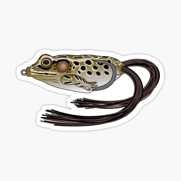Frog Lure Stickers for Sale