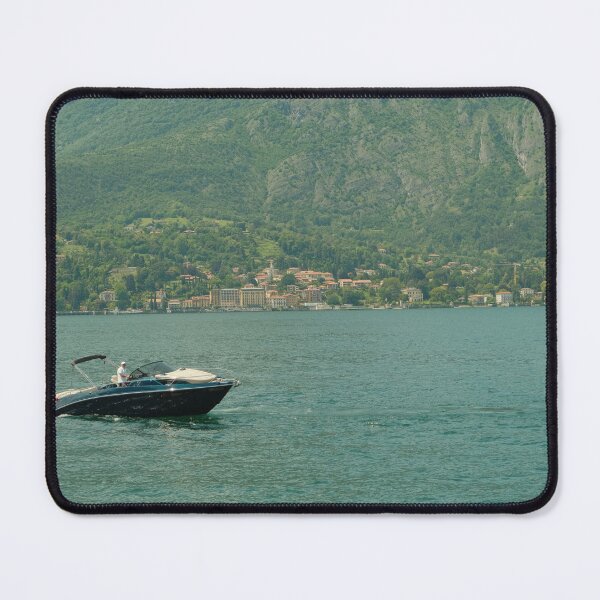 Item preview, Boat on the Lake 2, Lake Como designed and sold by oxsilaree.