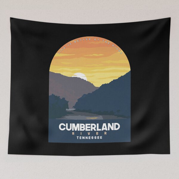 Artikelvorschau, Cumberland River Tennessee Beautiful River entworfen und verkauft von Friday NightCo.