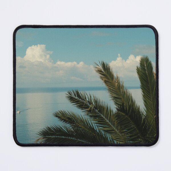 Item preview, Boat and Palms, Riomaggiore designed and sold by oxsilaree.