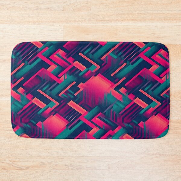 Item preview, Pink and Blue Synthwave Pattern designed and sold by Blue-Banana.