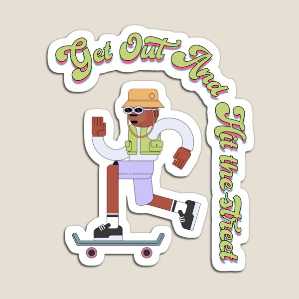 Item preview, Get out and hit the street  designed and sold by Kadmiel.