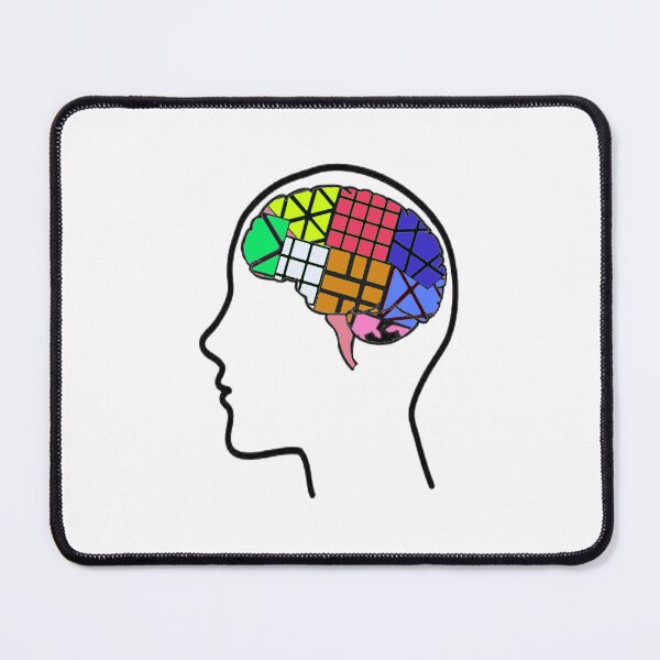 Item preview, Funny Rubik's Cube Brain Solved Smart Person - Rubix Cube Graphic designed and sold by ethanzakicab.