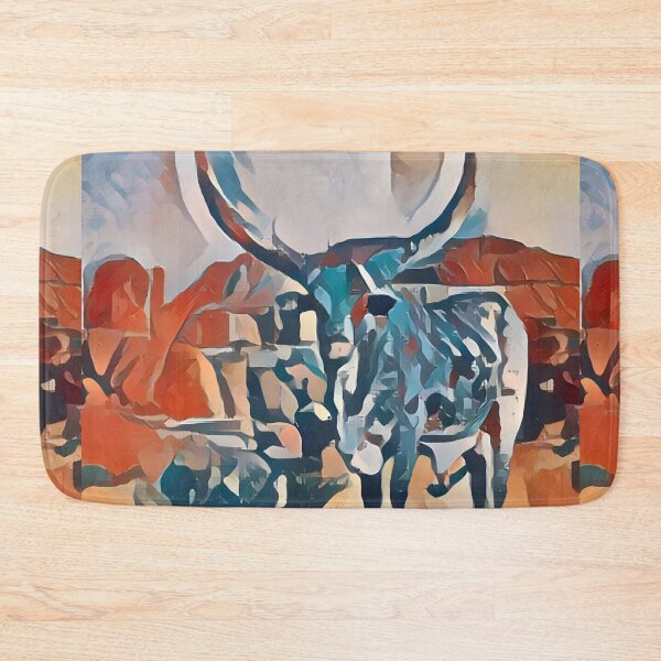 Item preview, Ankole-Watusi Bull With African Landscape  designed and sold by Sizani.